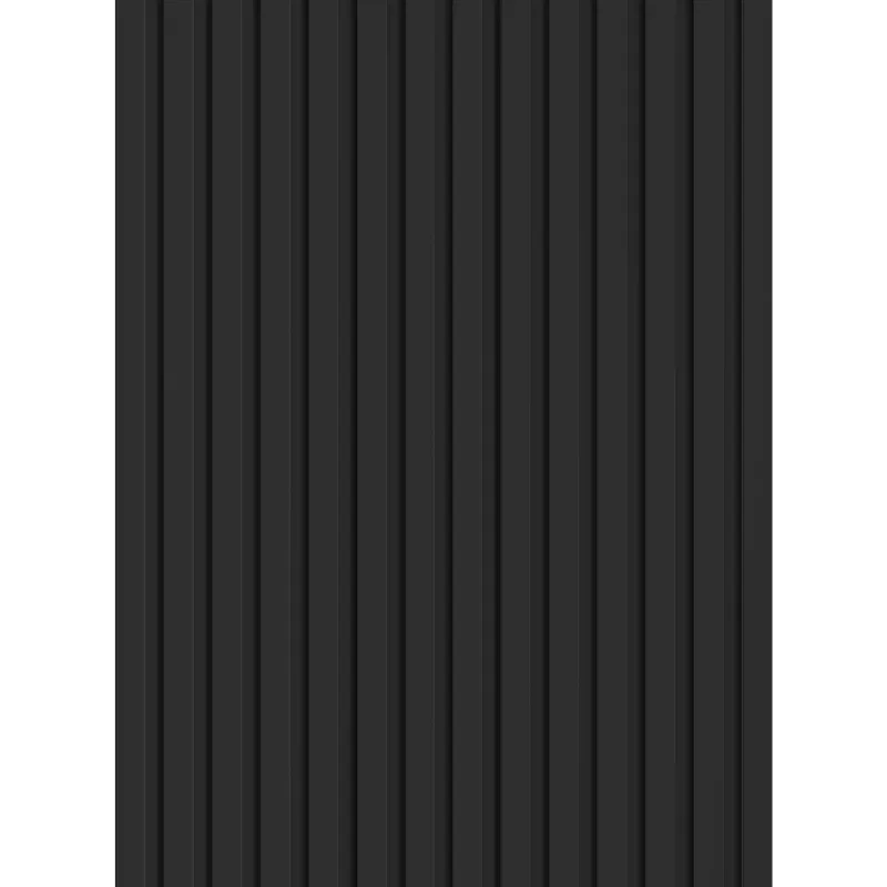 Veggplater kjøkken 275x31,5 cm svart matt Akustisk Mexen Lam – S100-275317-2812-053