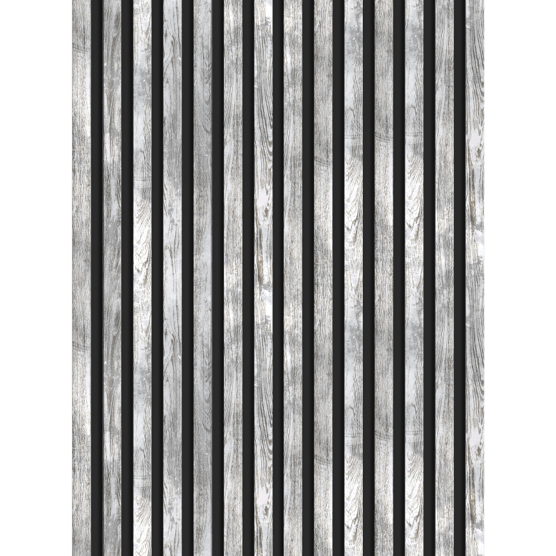 Veggplater kjøkken 275x31,5 cm hvit eik Akustisk Mexen Lam – S100-275317-2812-064