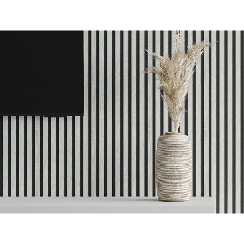 Veggplater kjøkken 275x31,5 cm grå eik Akustisk Mexen Lam – S100-275317-2812-061