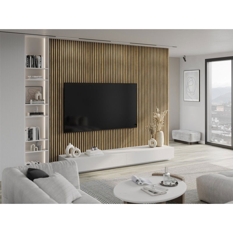 Veggplater kjøkken 275x31,5 cm eik honning Akustisk Mexen Lam – S100-275317-2812-066