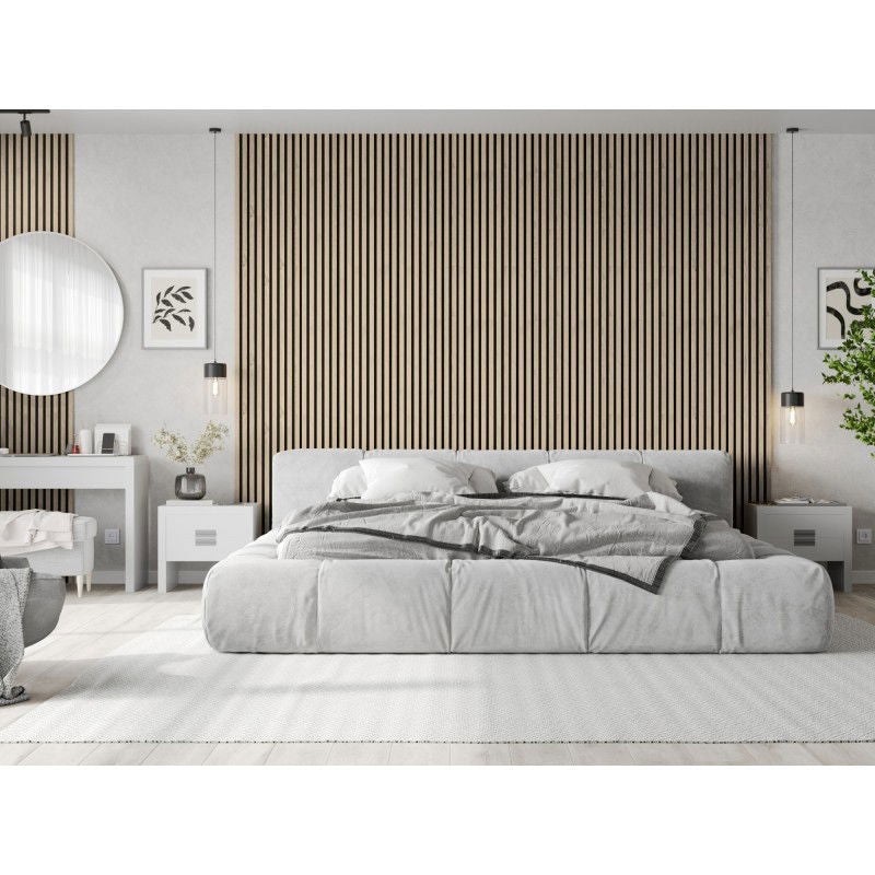 Veggplater kjøkken 275x31,5 cm perle eik Akustisk Mexen Lam – S100-275317-2812-058