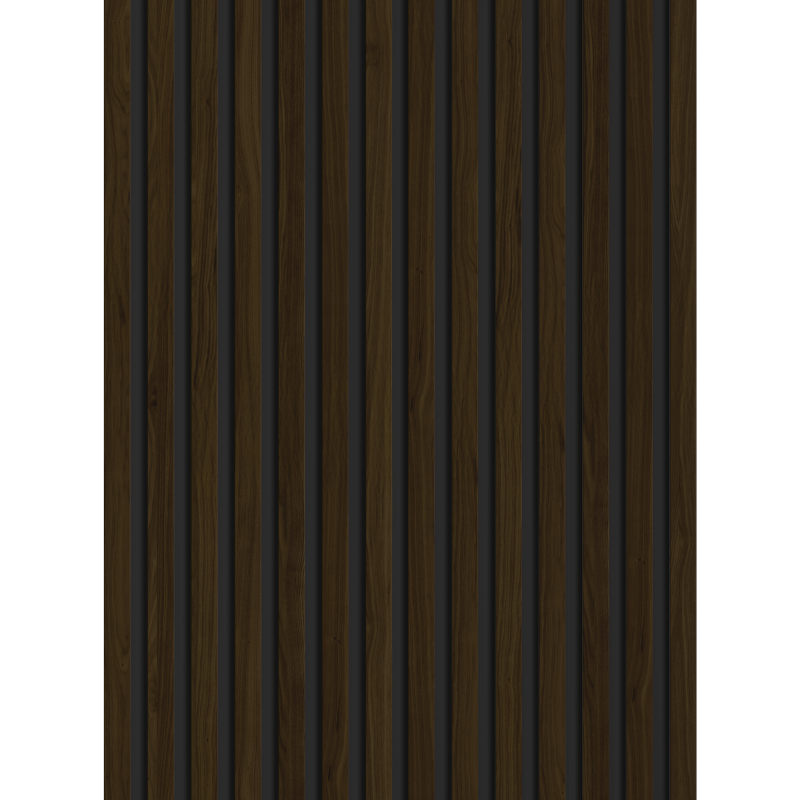 Veggplater kjøkken 275x31,5 cm wenge brun Akustisk Mexen Lam – S100-275317-2812-071
