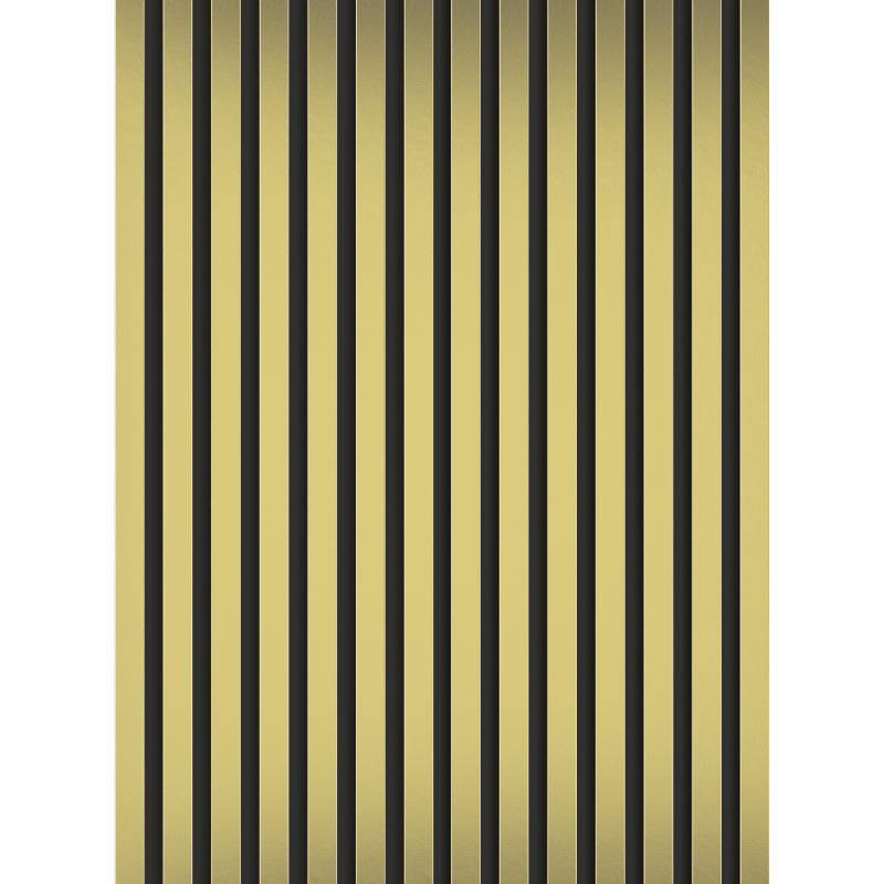 Veggplater kjøkken 275x31,5 cm gyllen trestruktur Akustisk Mexen Lam – S100-275317-2812-057