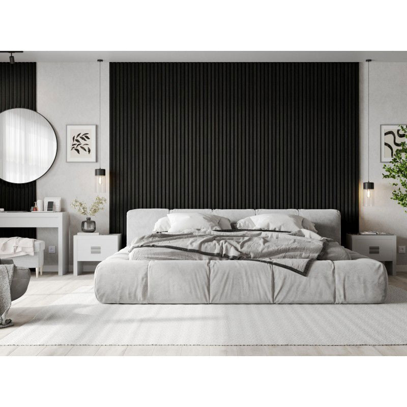 Veggplater kjøkken 275 x 30 cm svart eik akustisk Mexen Lam – S105-275307-3015-025