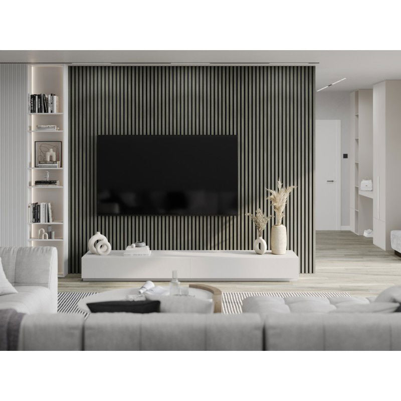 Veggplater kjøkken 275 x 30 cm grå eik Akustisk Mexen Lam – S105-275307-3015-008