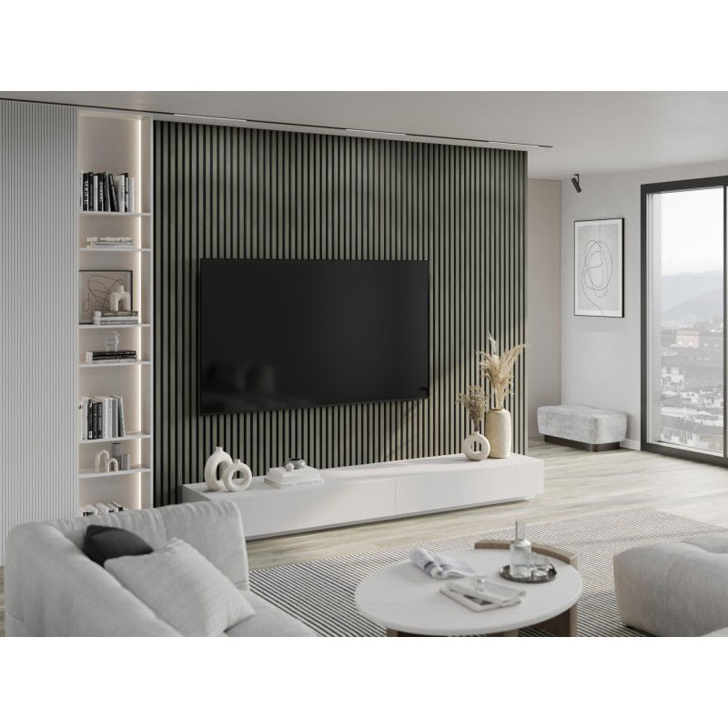 Veggplater kjøkken 275 x 30 cm grå eik Akustisk Mexen Lam – S105-275307-3015-008