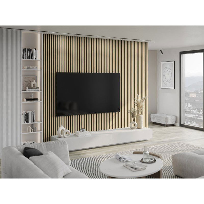 Veggplater kjøkken 275 x 30 cm eik sand Akustisk Mexen Lam – S105-275307-3015-001