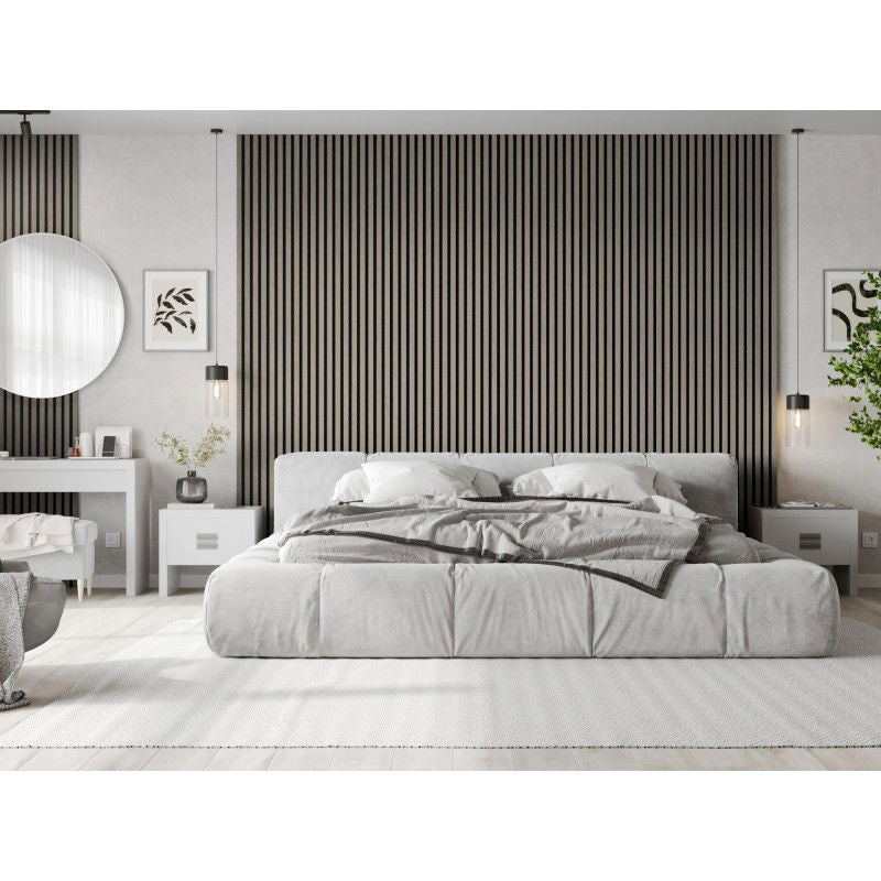 Veggplater kjøkken 275 x 30 cm grå eik Akustisk Mexen Lam – S105-275307-3015-005