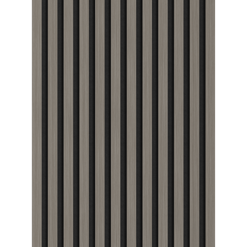 Veggplater kjøkken 275 x 30 cm grå eik, akustisk, Mexen Lam – S105-275307-3015-006