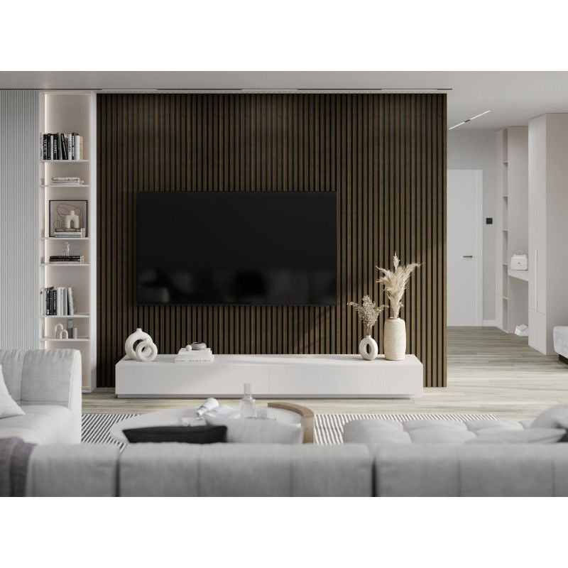 Veggplater kjøkken 275 x 30 cm heban brun Akustisk Mexen Lam – S105-275307-3015-020