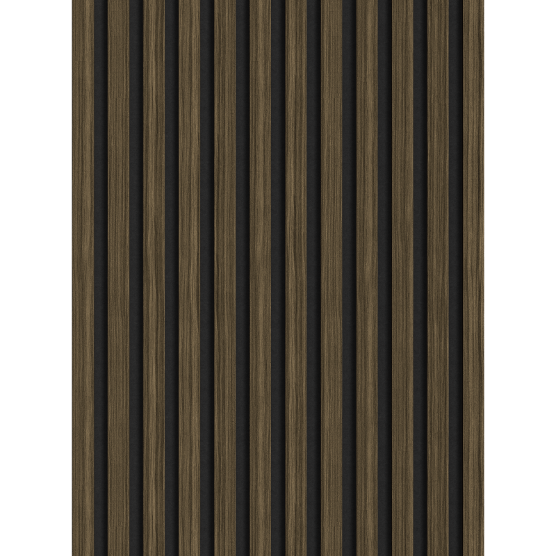 Veggplater kjøkken 275 x 30 cm heban brun Akustisk Mexen Lam – S105-275307-3015-020