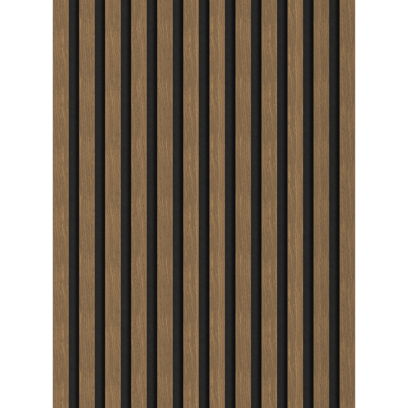 Veggplater kjøkken 275 x 30 cm natur valnøtt Akustisk Mexen Lam – S105-275307-3015-016