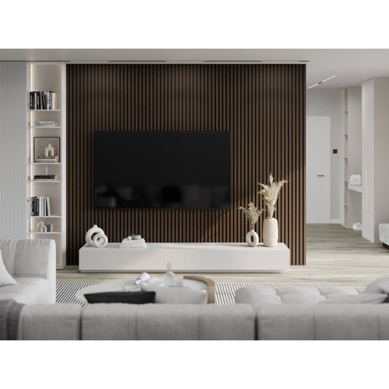 Veggplater kjøkken 275 x 30 cm valnøtt palisander akustisk Mexen Lam – S105-275307-3015-021