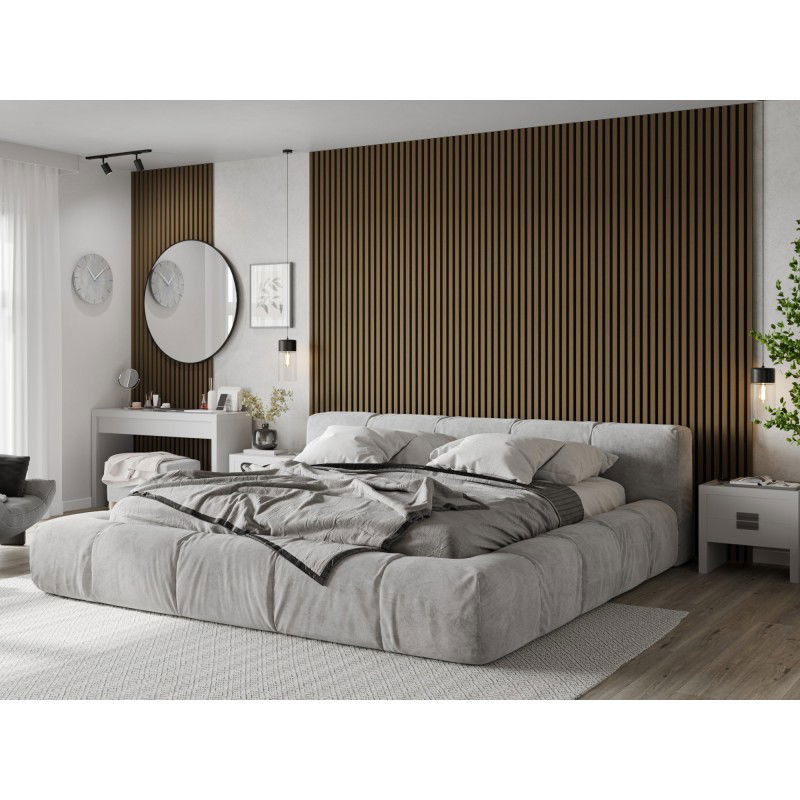 Veggplater kjøkken 275 x 30 cm teak gyllen Akustisk Mexen Lam – S105-275307-3015-014