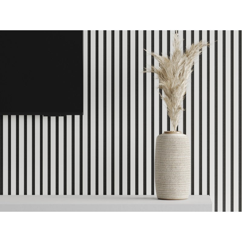 Veggplater kjøkken 275x31,5 cm hvit matt Akustisk Mexen Lam – S105-275317-2812-051