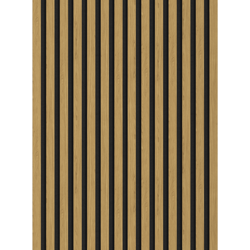 Veggplater kjøkken 275x31,5 cm eik Amber akustisk filtbakside Mexen Lam – S105-275317-2812-073