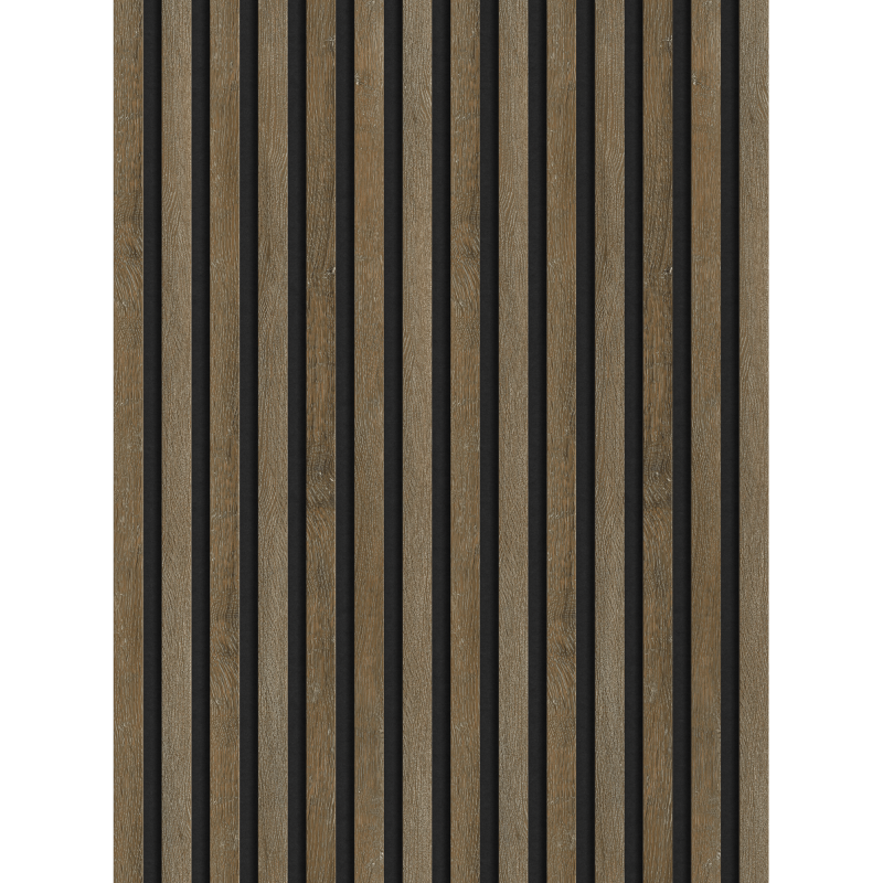 Veggplater kjøkken 275x31,5 cm espresso eik Akustisk Mexen Lam – S105-275317-2812-065