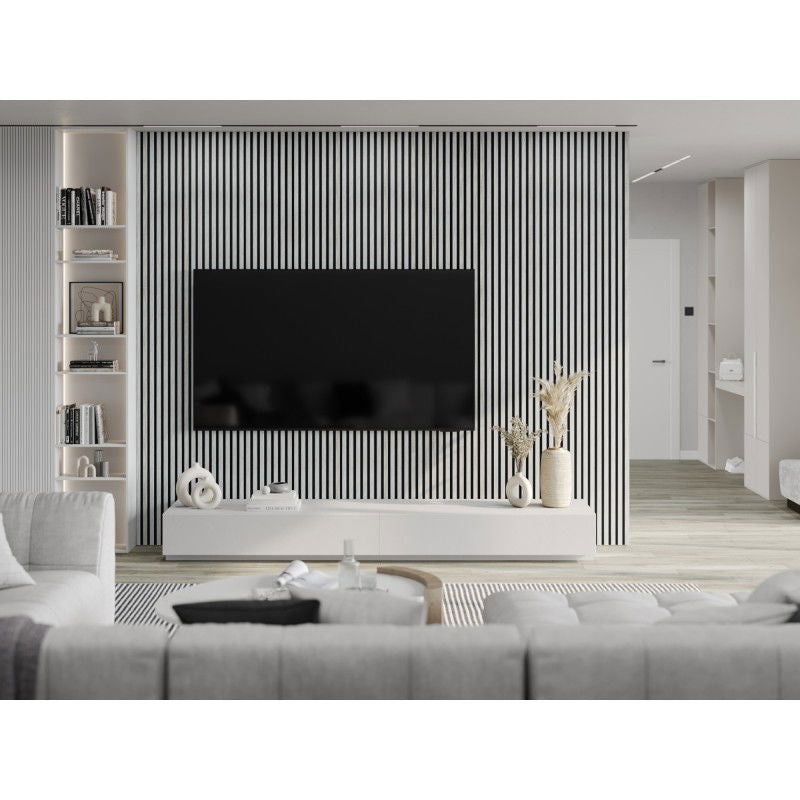 Veggplater kjøkken 275x31,5 cm grå eik Akustisk Mexen Lam – S105-275317-2812-061