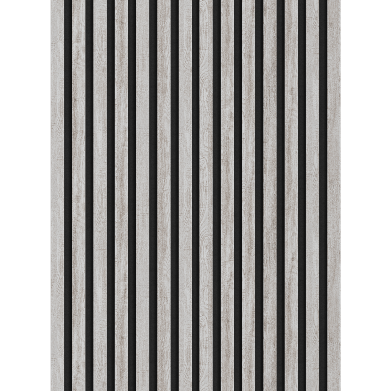 Veggplater kjøkken 275x31,5 cm grå eik Akustisk Mexen Lam – S105-275317-2812-061