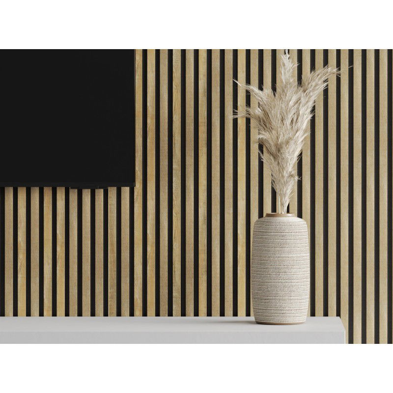 Veggplater kjøkken 275x31,5 cm honning eik Akustisk Mexen Lam – S105-275317-2812-066