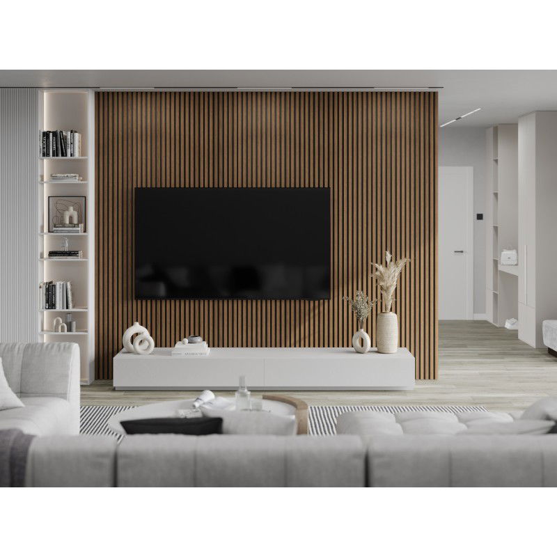 Veggplater kjøkken 275x31,5 cm Dąb Mocca Akustisk Mexen Lam – S105-275317-2812-074