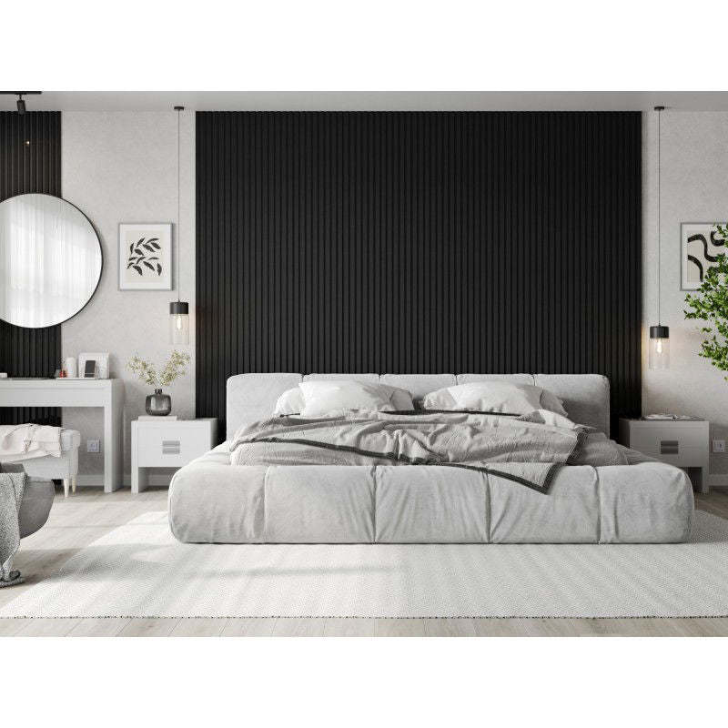 Veggplater kjøkken 275x31,5 cm svart akustisk Mexen Lam – S105-275317-2812-069