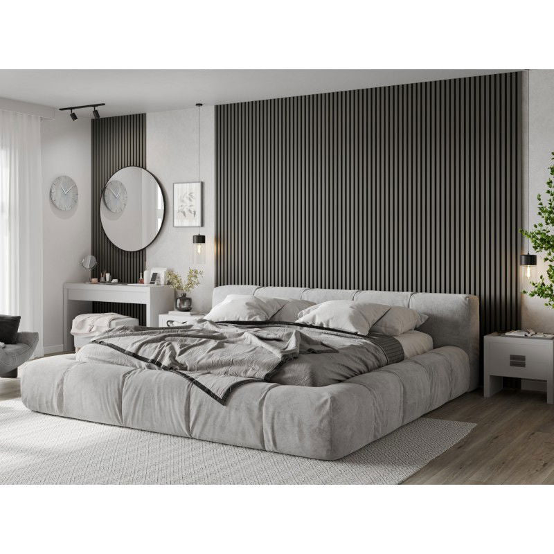 Veggplater kjøkken 275x31,5 cm grå matt Akustisk Filtbakside Mexen Lam – S105-275317-2812-052