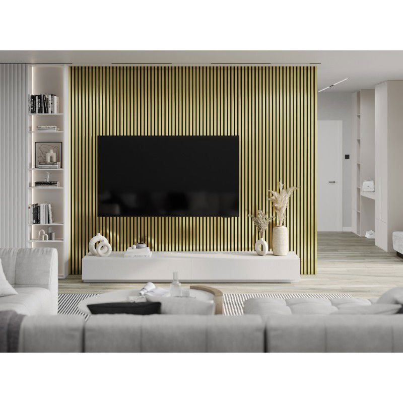 Veggplater kjøkken 275x31,5 cm gyllen Akustisk Mexen Lam – S105-275317-2812-057