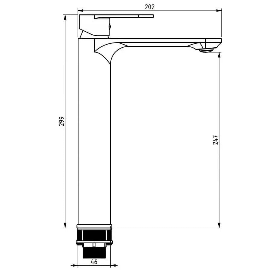 Mexen Milo Df05 Badekar Sett Gull - 71313df05 - 2