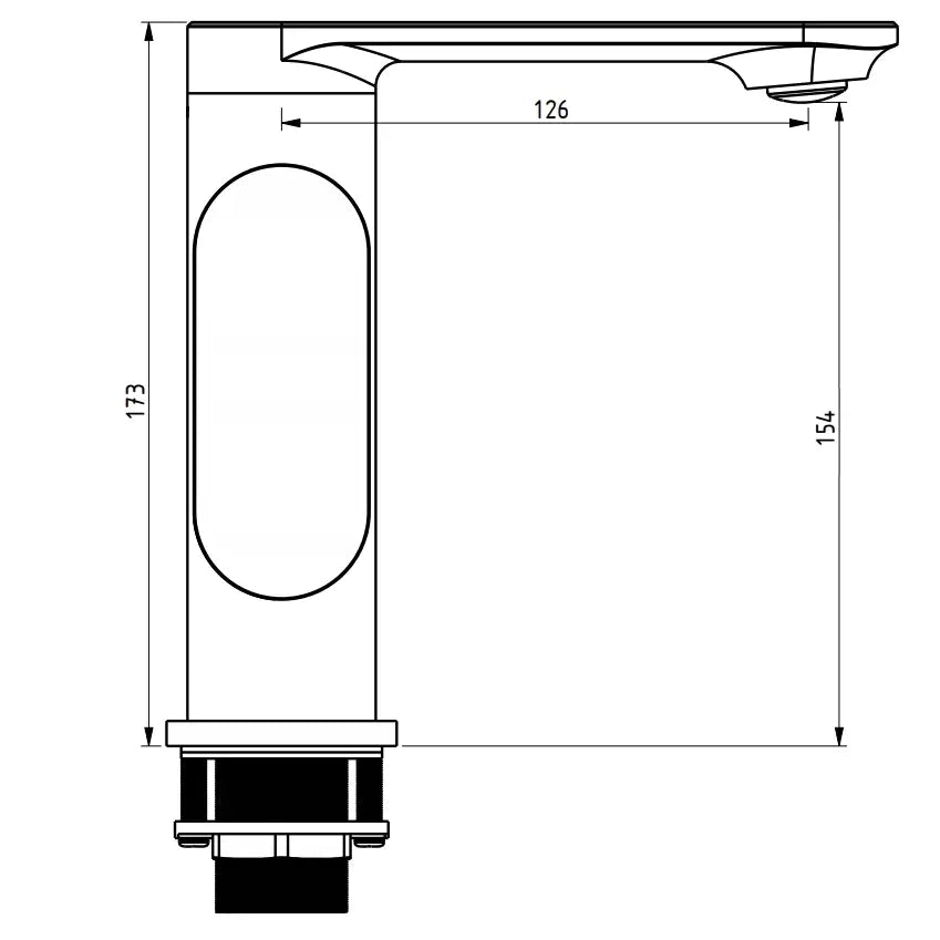 Mexen Milo Df05 Badekarsett Krom - 713053df05 - 2