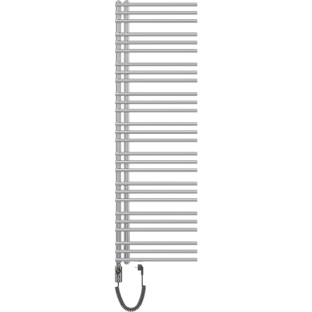 Håndkletørker Neptun 1600 x 500 mm, 600 W, Krom