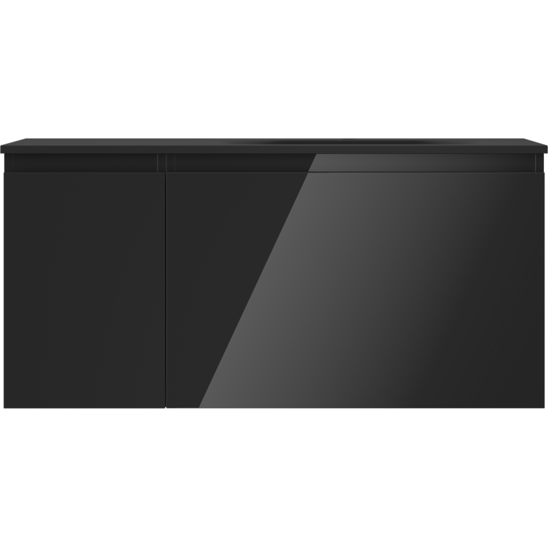 Servantskap med vask 100 cm svart høyglans/matt Mexen Orio – 91A13-10047-3-BBFF70-W23P71