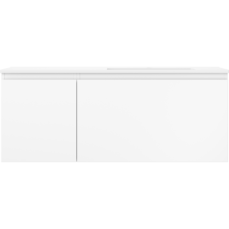 Servantskap med vask 120 cm hvit matt Mexen Orio Otis høyre – 91A13-12047-3-BBFF01-W18P01