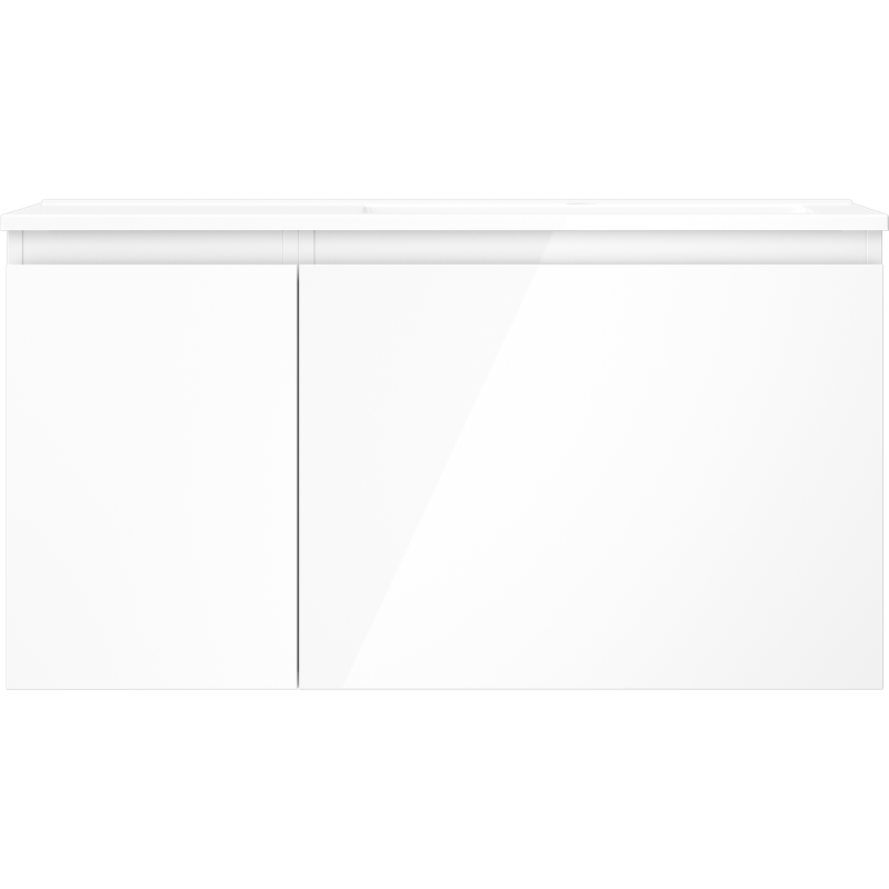 Servantskap med vask 90 cm hvit høyre Mexen Orio/Otis – 91A13-09047-3-BBFF00-W18P00