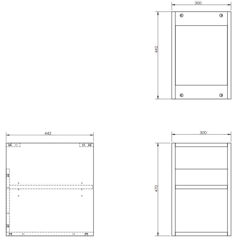 Servantskap med vask 90 cm hvit matt Mexen Orio Vela venstre – 91A13-09047-3-BBFF01-W23L01