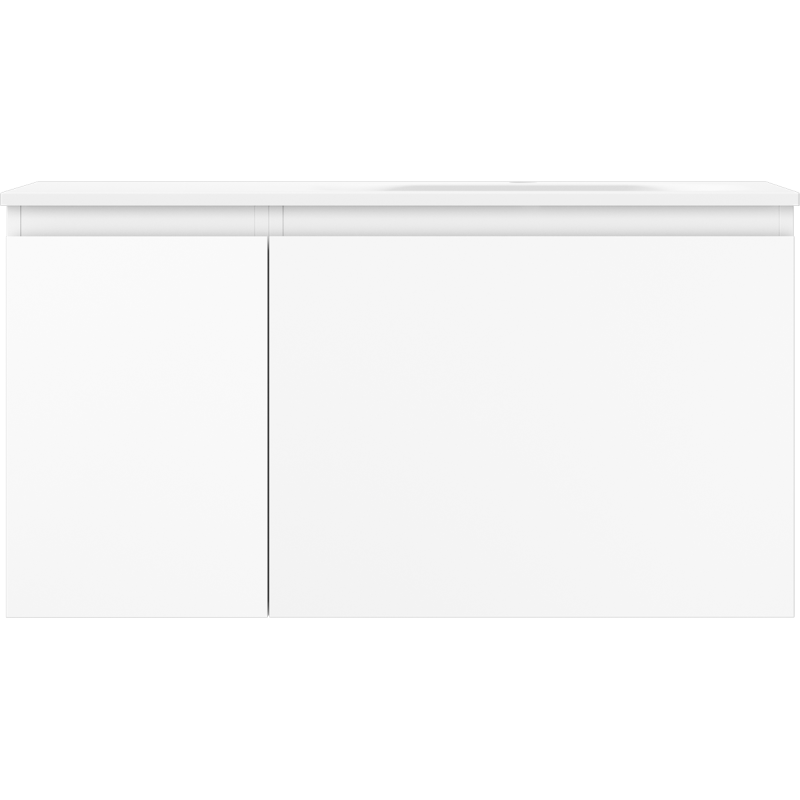 Servantskap med vask 90 cm hvit matt Mexen Orio Vela høyre – 91A13-09047-3-BBFF01-W23P01