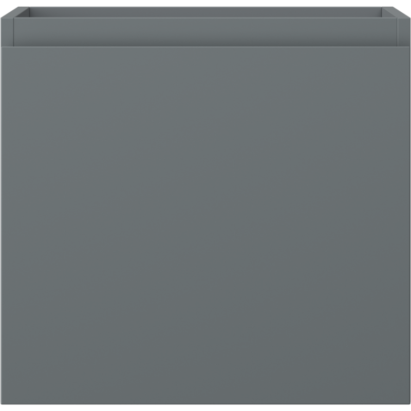 Underskap til servant Mexen Orio 50 cm i grafitt matt med én skuff og glatt front uten håndtak.