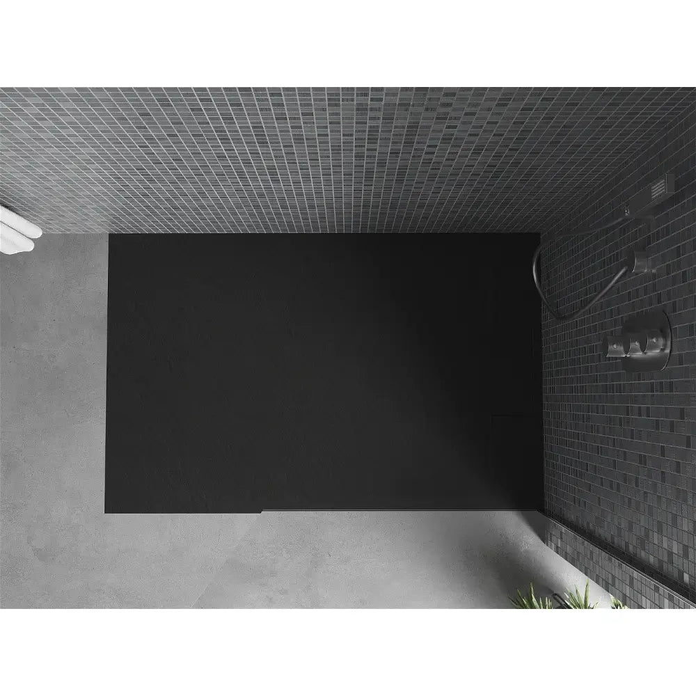 Mexen Otto Rektangulært Smc Dusjbrett 140x80 Cm Svart - 4n