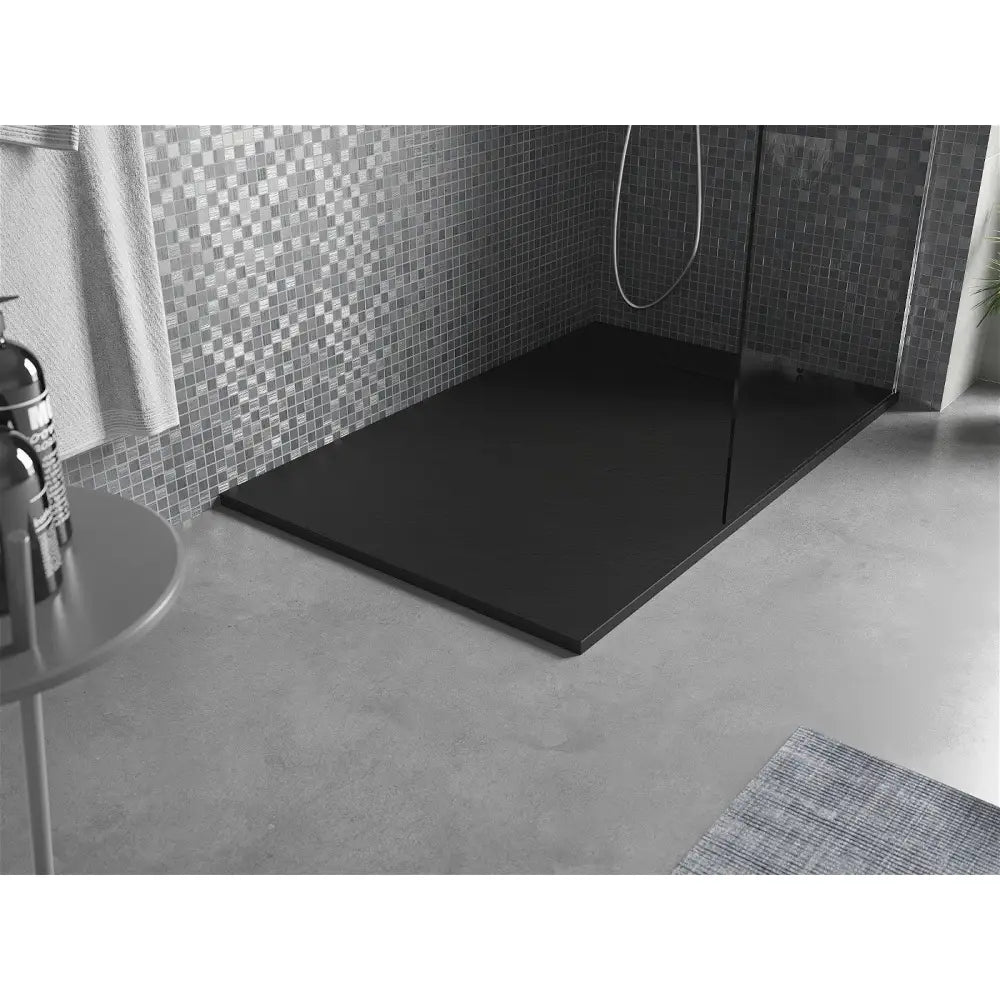 Mexen Otto Rektangulært Smc Dusjbrett 140x80 Cm Svart - 4n