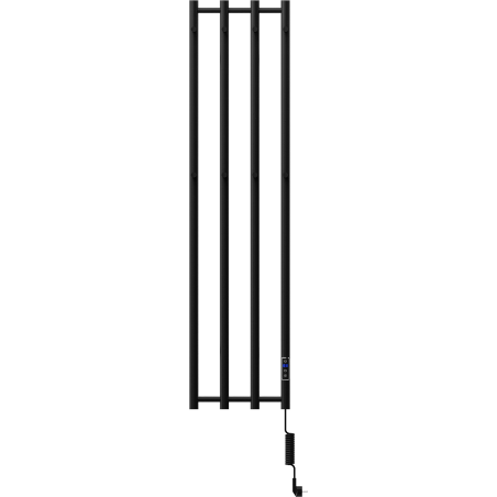 Håndkletørker Pino Med Håndkleholdere 1405 x 347 mm, 250 W, Sort