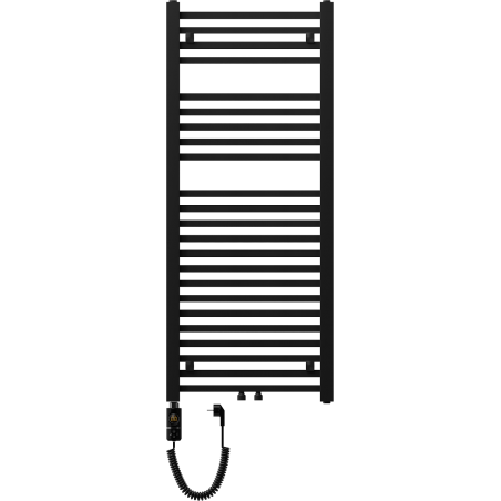 Håndkletørker Pluton 1200 x 500 mm, 600 W, Sort