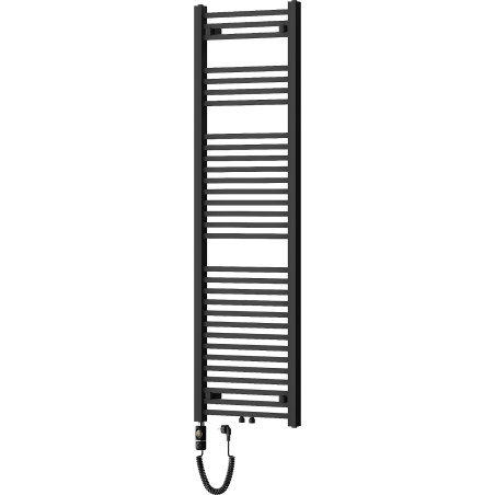 Håndkletørker Pluton 1700 x 500 mm, 900 W, Sort