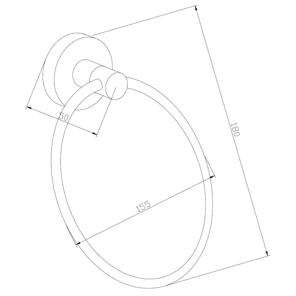 Mexen Remo Håndklehenger Hvit - 7050732 - 2