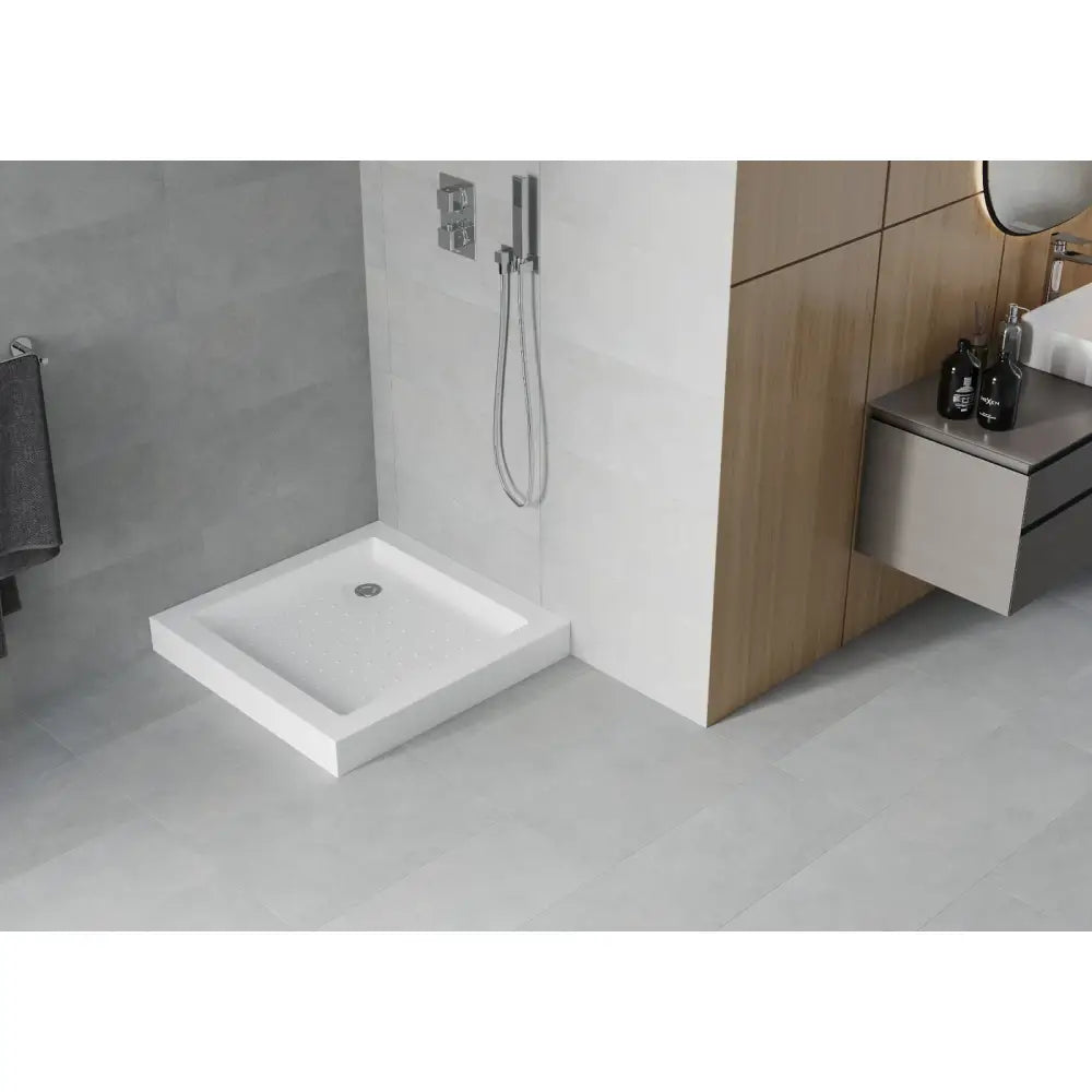 Mexen Rio Kvadratisk Dusjbrett 70x70 Cm Hvitt