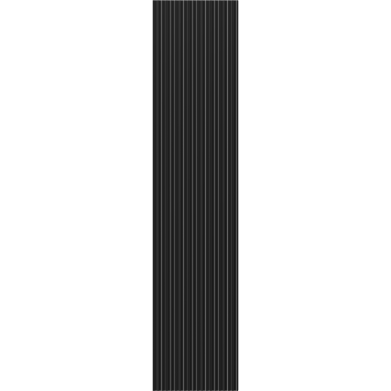 Høyskap bad 35 cm svart matt 1 dør Silent System Mexen Rivel – 91A21-03016-1-BF71