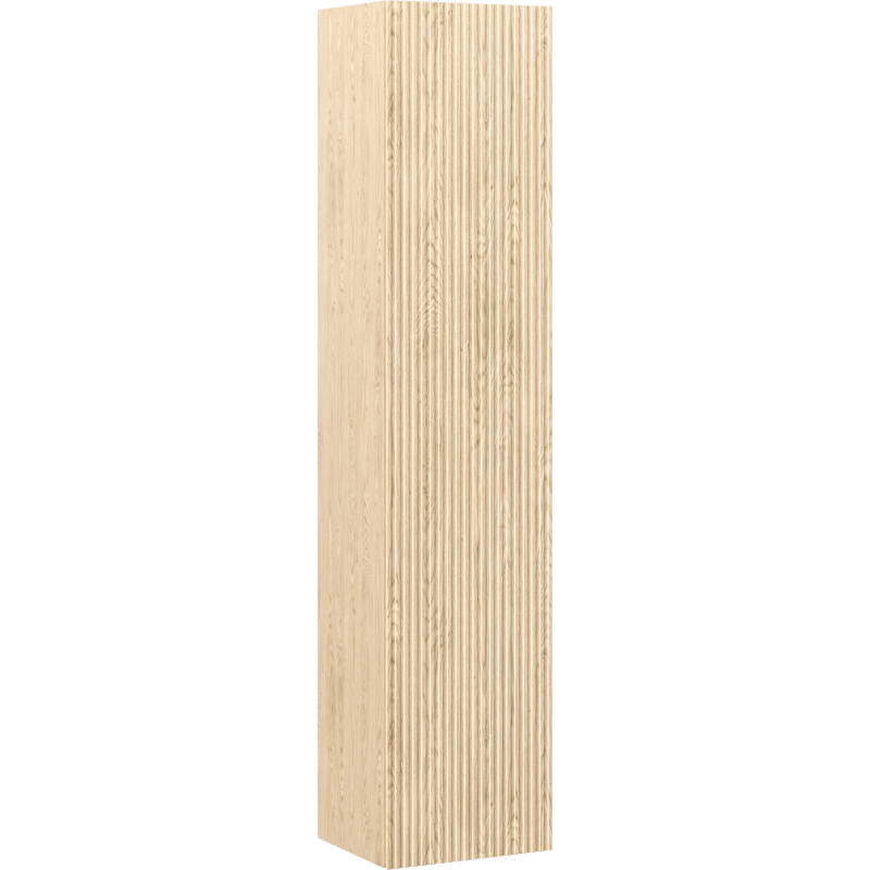 Høyskap bad, 35 cm, Eik, 1 Dør, Silent System, Mexen Rivel – 91A21-03016-1-BF81