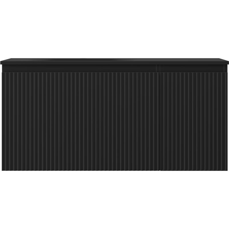 Servantskap med vask 100 cm svart matt Mexen Rivel – 91A23-10047-3-BBFF71-W23L71