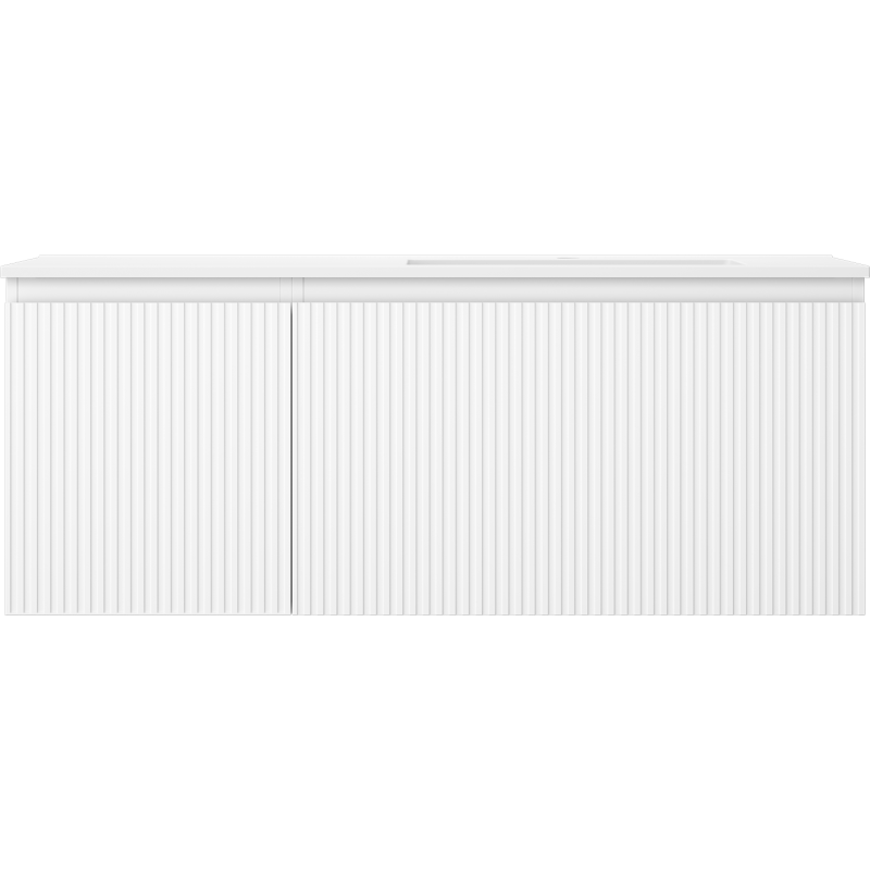 Servantskap med vask 120 cm Mexen Rivel/Otis hvit høyre – 91A23-12047-3-BBFF01-W18P01