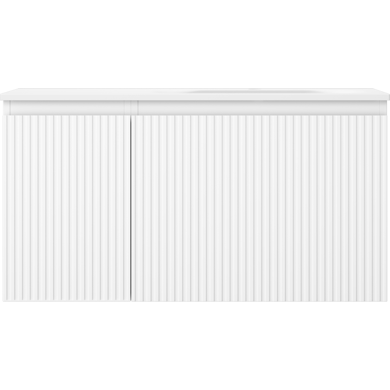 Servantskap med vask 90 cm Mexen Rivel Vela hvit høyre – 91A23-09047-3-BBFF01-W23P01