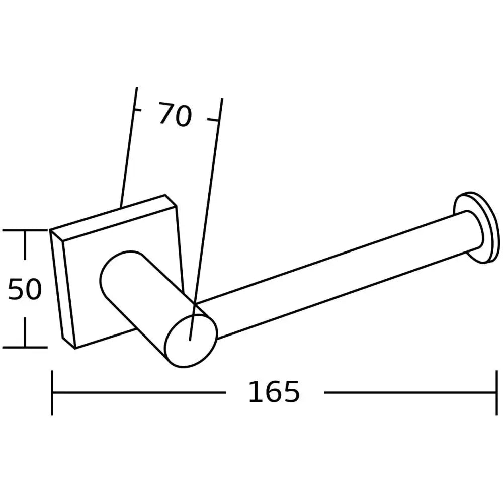 Mexen Rufo Toalettpapirholder Gull - 7050933 - 2